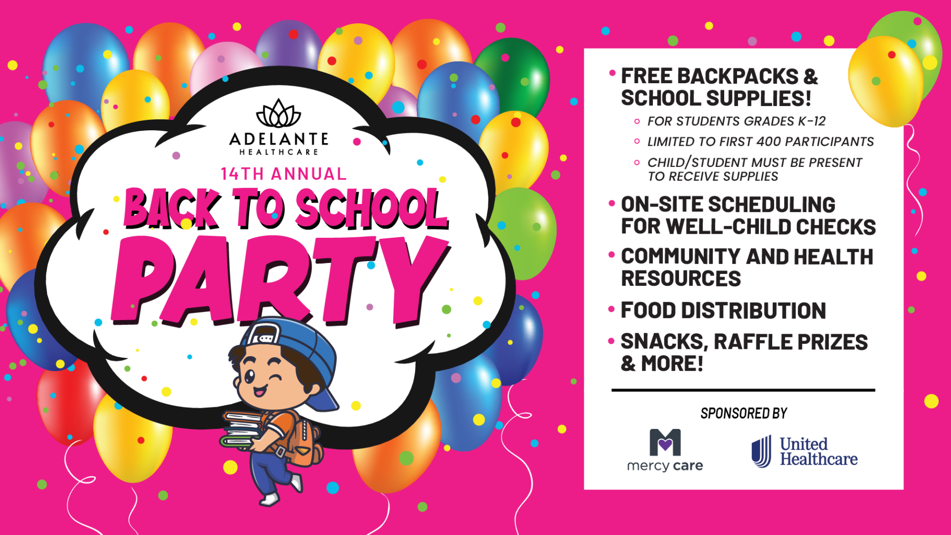 2026 Back-To-School Party