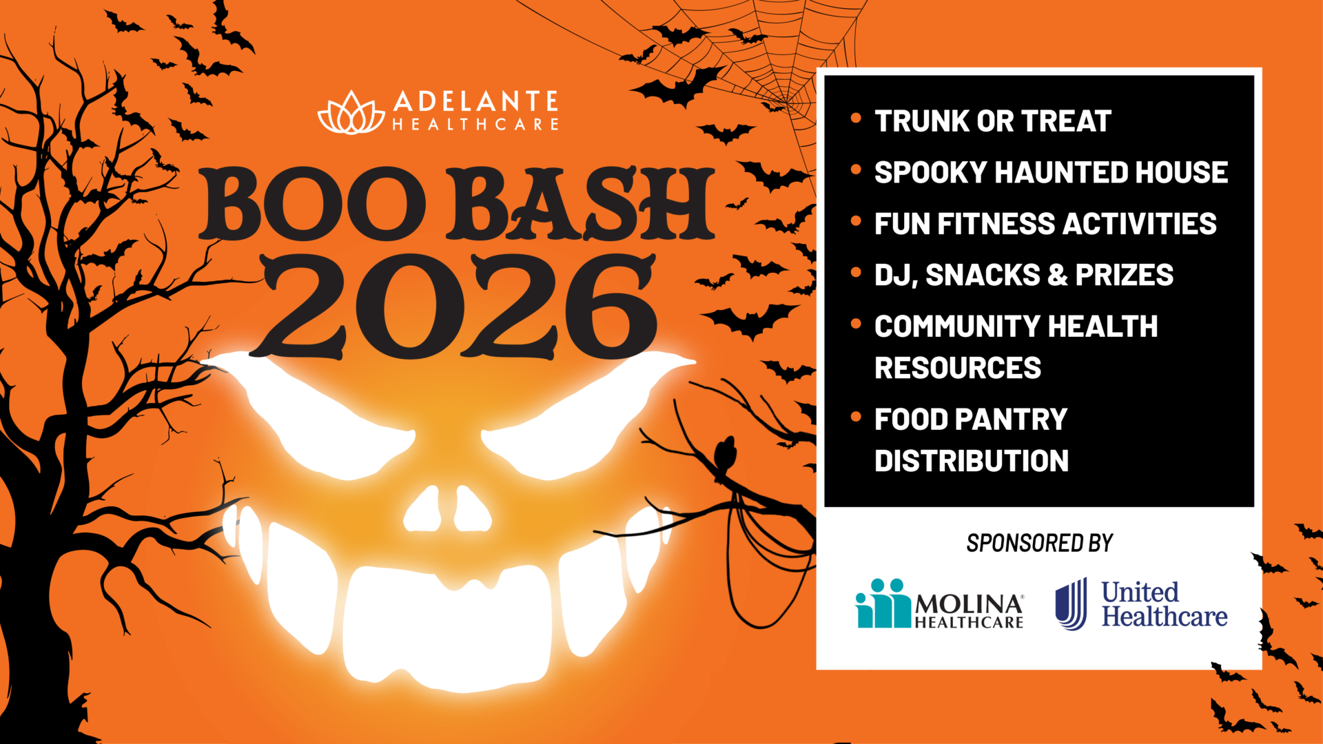 Adelante Healthcare Boo Bash 2026